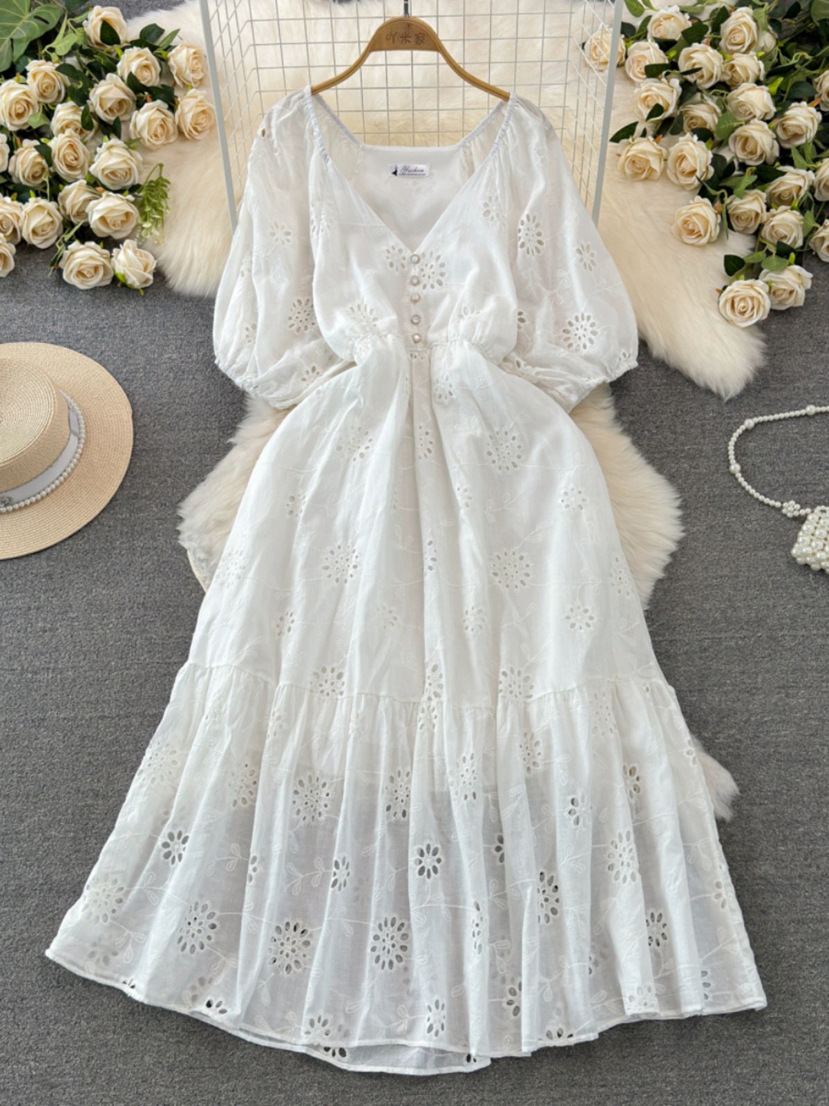 She’s an elegant woman lace dress CD1019 images